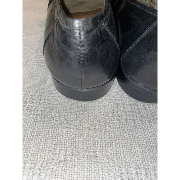 Jonathan Richards Dress Shoes Men’s Size 9.5 Medium Black Leather Slip On Formal - Picture 11 of 12